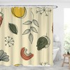 Geometric Line Art Chic Shower Curtain For Modern Bathroom Decor