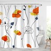 Geometric Line Art Father'S Day Gift Shower Curtain For Modern Bathroom Decor