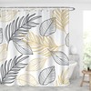 Geometric Line Art Graduation Gift Shower Curtain For Modern Bathroom Decor