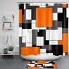 Geometric Pattern Abstract Art Bathroom Accessories Shower Curtain