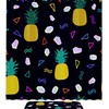 Geometric Pineapple Fruit Waterproof Fabric Shower Curtain For Bathroom