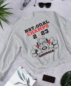 Georgia Bulldogs Champs 2023 National Championships Tee - Perfect Apparel for Fans and Students
