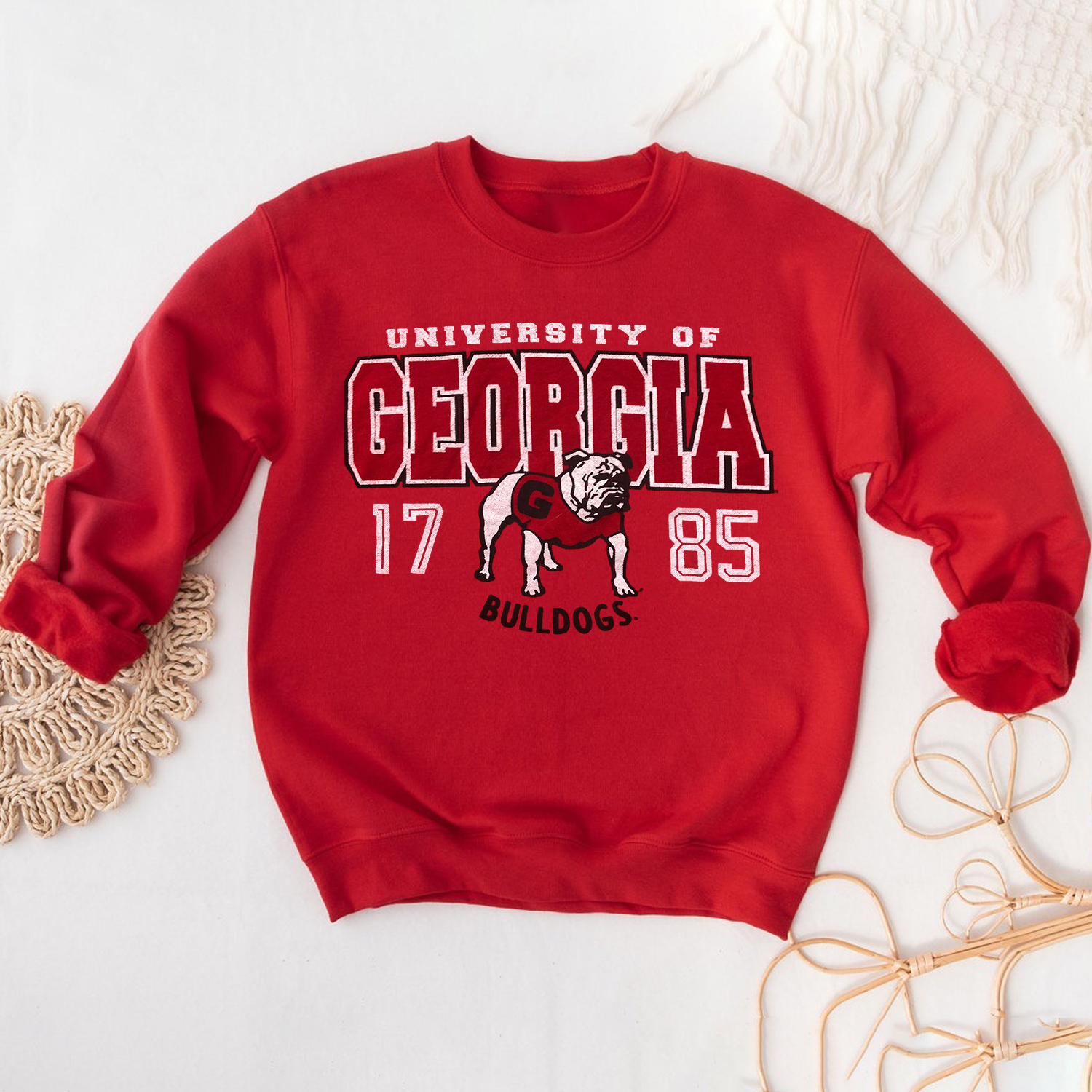 Georgia Bulldogs Hoodie, Sweatshirt, and Tee Bundle - Classic Apparel for Fans