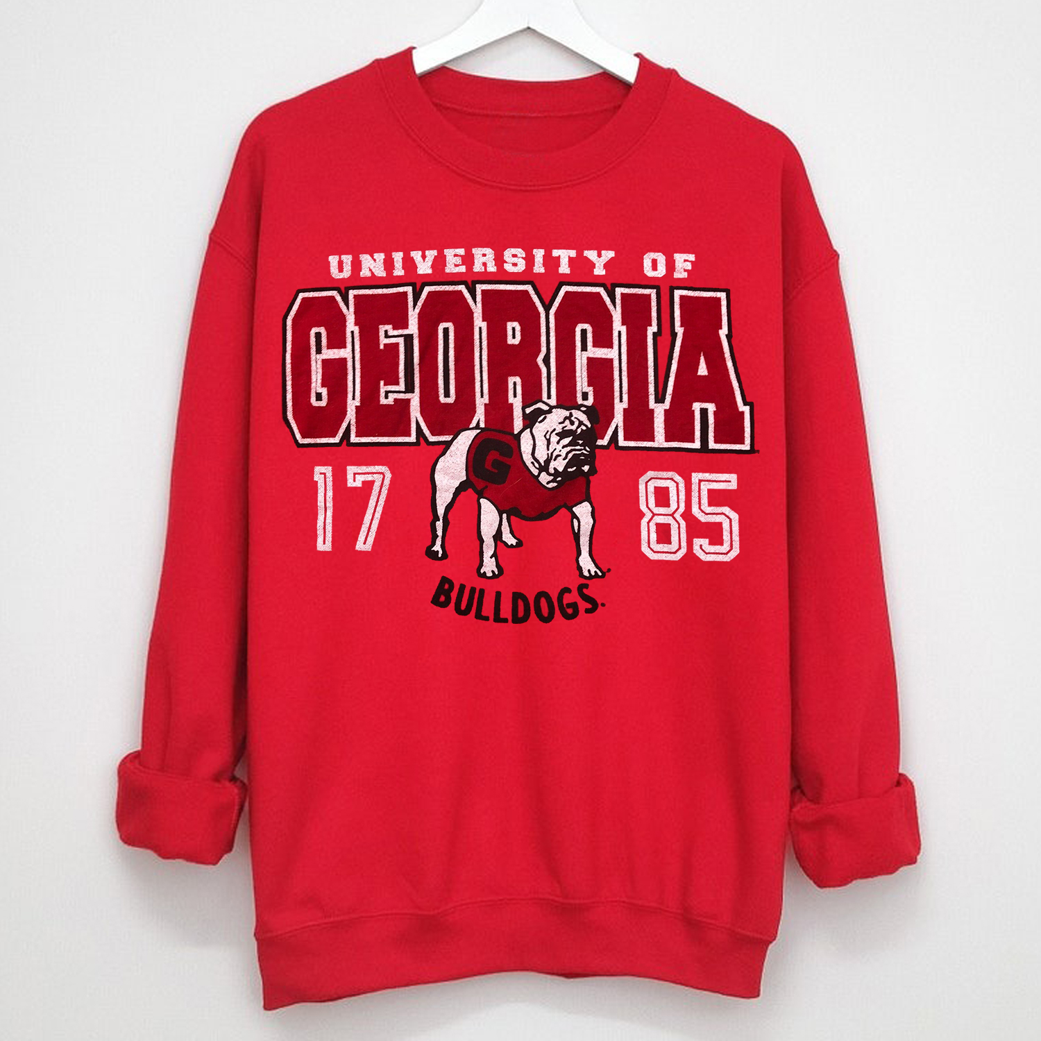 Georgia Bulldogs Hoodie, Sweatshirt, and Tee Bundle - Classic Apparel for Fans