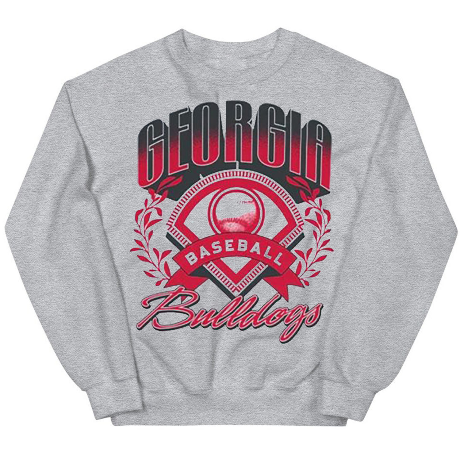Georgia Bulldogs Throwback Baseball Tee - Perfect for Fans and Students