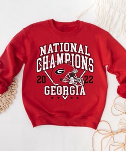 Georgia Football 2022 National Champs Tee - Perfect for Fans and Alumni