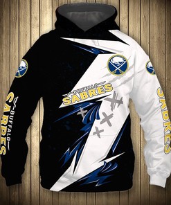 Get A Thunderous Design With Buffalo Sabres Hoodie 3D Thunder Design Pullover Nhl