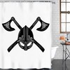 Get Inspired By The Viking Culture And Add A Personal Touch With This Norse Decor Vikings Odin Rune Shower Curtain