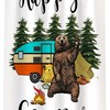 Get Onboard with Happy Camper Shower Curtain for Outdoor Adventure Bathroom 