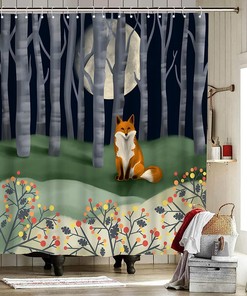 Get Playful with French Bulldog Shower Curtain for Cute and Simple Bathroom Decor
