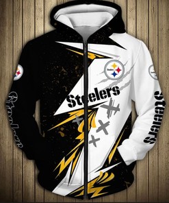 Get Ready For Game Day With Pittsburgh Steelers Cute Zip Hoodie Gift For Fans