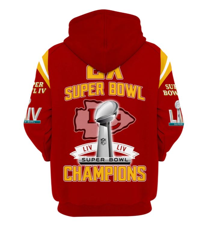 Get Ready For Game Day With This Cute All Over Print Kansas City Chiefs Zip Hoodie