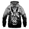 Get Spooked With This Las Vegas Raiders 3D Halloween Horror Night Hoodie Gift For Fans