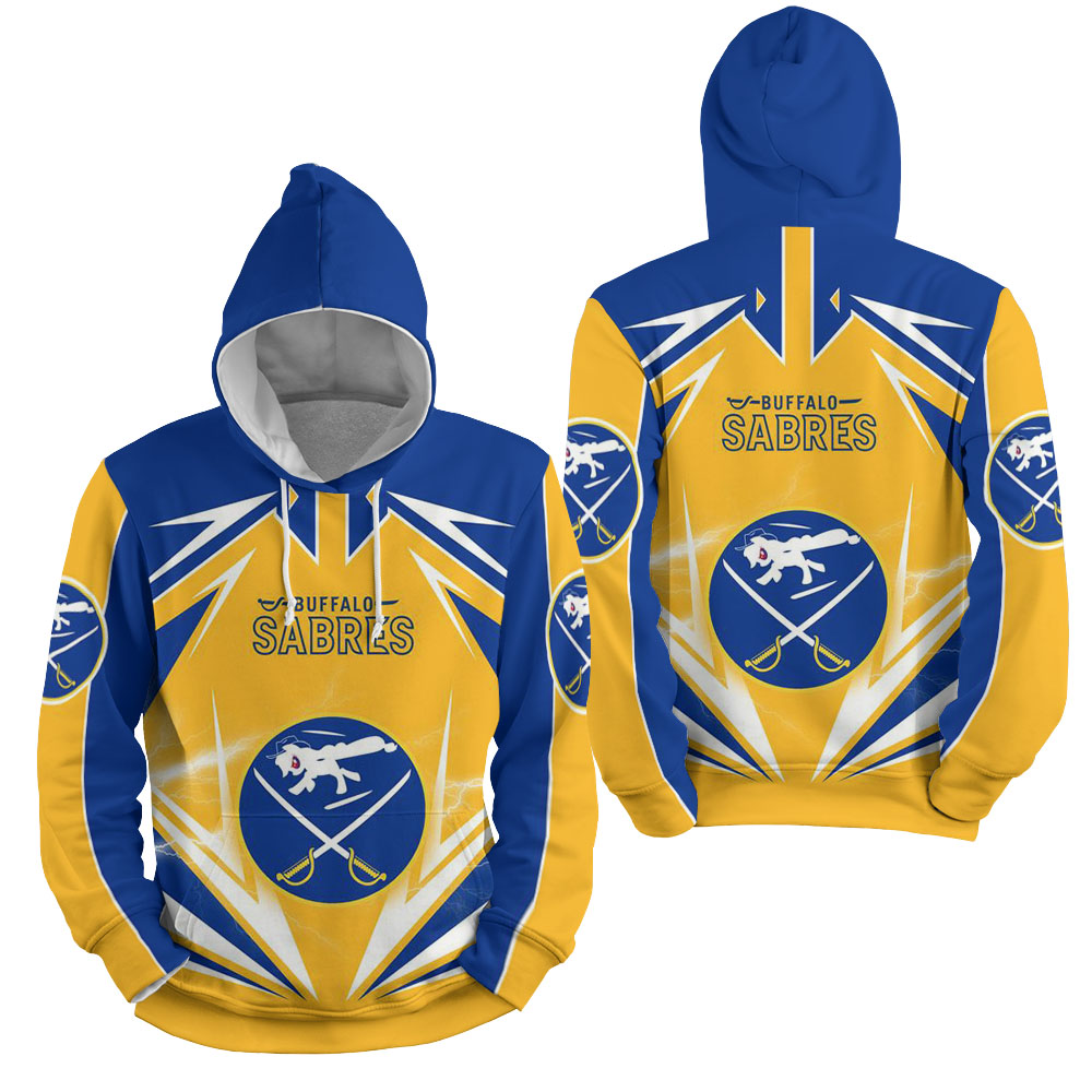 Get The Best Of Both Worlds With Nhl Buffalo Sabres Lighting 3D Full Over Print Hoodie Zip Hoodie Sweater Tshirt 3