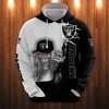 Get Your Halloween Look With The Las Vegas Raiders Ultra Death Graphic 3D Hoodie Gift
