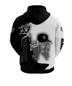 Get Your Halloween Look With The Las Vegas Raiders Ultra Death Graphic 3D Hoodie Gift