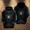 Gift For Miami Dolphins Fans - 3D Printed Zip-Up Hoodie 