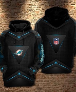 Gift For Miami Dolphins Fans - 3D Printed Zip-Up Hoodie