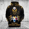 Gift Yourself Pittsburgh Steelers 3D Venom Pullover Hoodie With Full Size Print