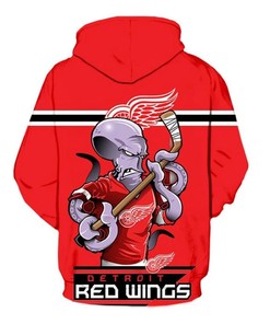 Gift-Worthy Detroit Red Wings Ultra-Cool All Over Print 3D Long Sleeve Hoodie
