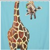 Giraffe Anti-Shower Curtain, Waterproof Bath Curtain - Unique Design For Bathroom