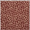 Giraffe Fur Pattern Shower Curtain, Trendy Modern Bathroom Decor - Waterproof Fabric