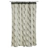 Giraffe Print Geometric Shower Curtain - Unique Wildlife Bathroom Decor