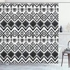 Giraffe Print Tribal Totem Shower Curtain for Homecoming Gift