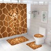 Giraffe Shower Curtain, Cute And Stylish Bathroom Decor