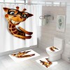Giraffe Shower Curtain, Stylish And Unique Bathroom Decor