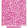 Girly Leopard Pink Shower Curtain, Feminine Bathroom Decor