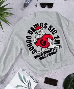 Go Dawgs Woof Sic'em 2023 Georgia Bulldogs Tee - Classic Tee for Fans