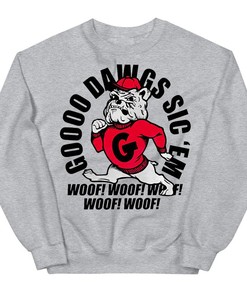 Go Dawgs Woof Sic'em 2023 Georgia Bulldogs Tee - Classic Tee for Fans
