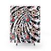Go Modern With Cool Shower Curtain Having Steampunk Alice Theme.