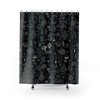 Goblincore Mushroom Shower Curtain - Biology Nature Lover Dark Academia Forestcore Bathroom Decor