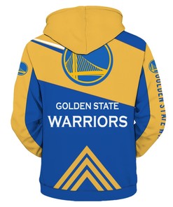 Golden State Warriors 3D All-Over Print Zip Up Hoodie - Nhl Fan Gift