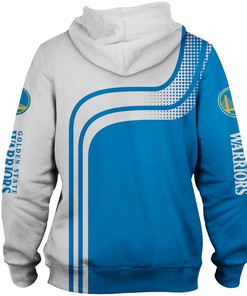 Golden State Warriors All Over Print 3D Zip Hoodie For Fans