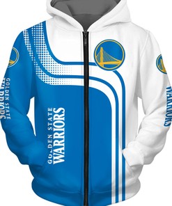 Golden State Warriors All Over Print 3D Zip Hoodie For Fans