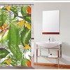 Gorgeous Flowers  Shower Curtain with Modern Nature Decor and Home Textiles 