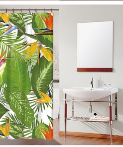 Gorgeous Flowers  Shower Curtain with Modern Nature Decor and Home Textiles 