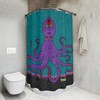 Gorgeous Octopus Art Shower Curtain for Your Bathroom