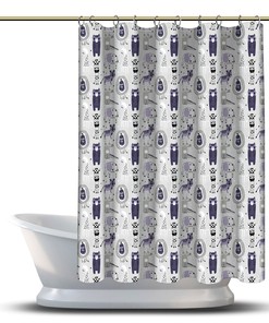 Gorgeous Tiger Shower Curtain for Wildlife Bathroom Decor