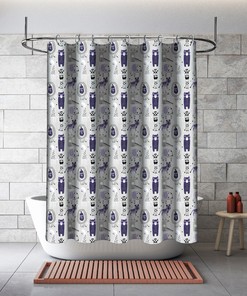 Gorgeous Tiger Shower Curtain for Wildlife Bathroom Decor
