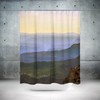 Grand Canyon View Southwest Shower Curtain, Arizona Sunset Bathroom Decor with Quotes