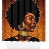 Graphic Shower Curtain With Beautiful Butterfly And Flower Print, Phase 4
