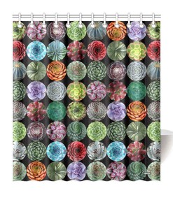 Graphical Set Color Sharks Waterproof Shower Curtains Bathroom Decoration With Animal Design 