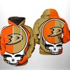 Grateful Dead 3D All Over Print Zip Up Hoodie - Anaheim Ducks Nhl Edition