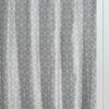 Gray Geometric Beldray Shower Curtain With Stylish Bathroom Accessory