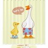 Gray Red Mushrooms Vintage Shower Curtain - Perfect For A Cozy And Rustic Bathroom