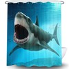 Great White Shark Bathroom Curtain